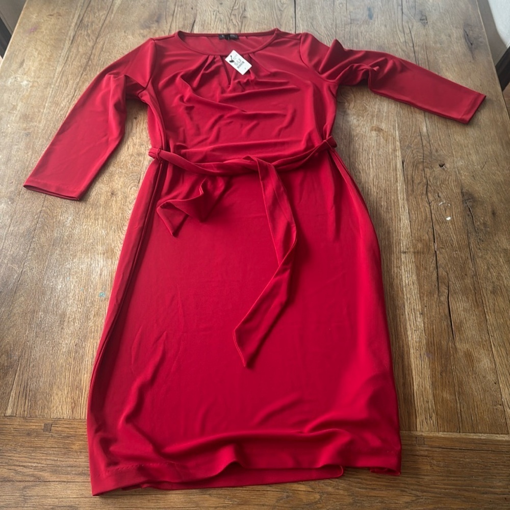 NWT Talbots red dress size P